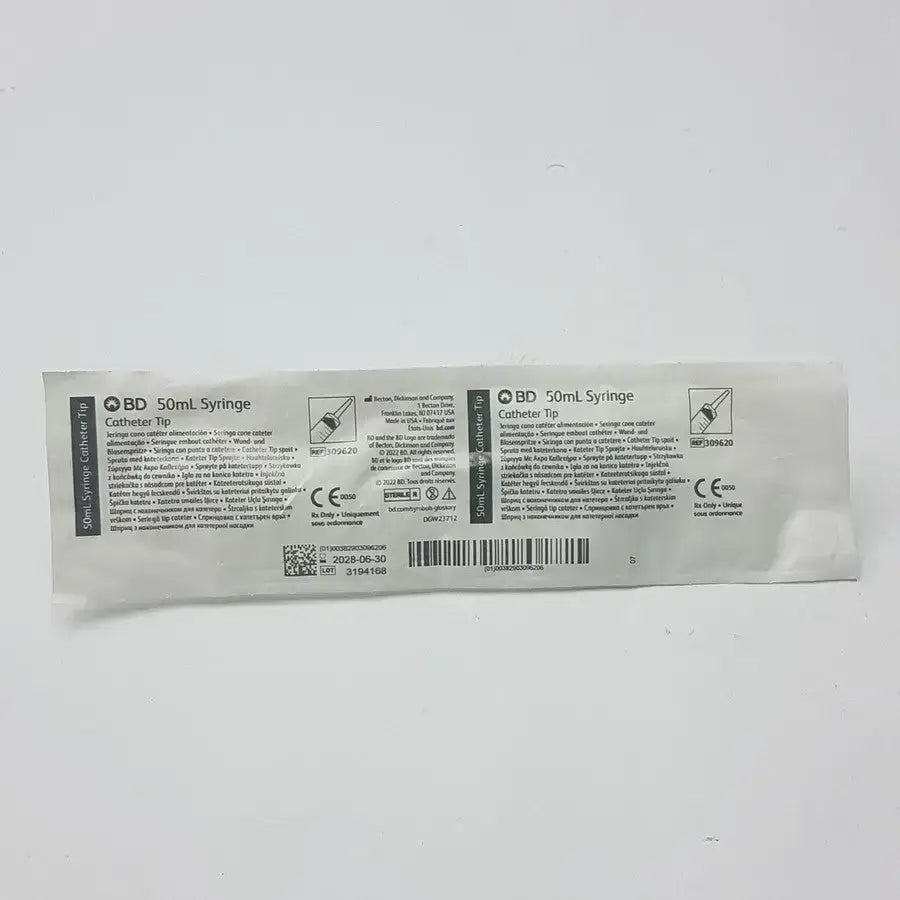 BD 50ml Cattheter Tip Syringe With Cover Cap STERILE Catheter Tip Syringe, second-hand product photo 1