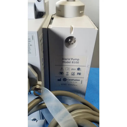 BD Alaris 8015 PC Pump With 2x 8100 Modules Modular Infusion Pump System, second-hand product photo 11