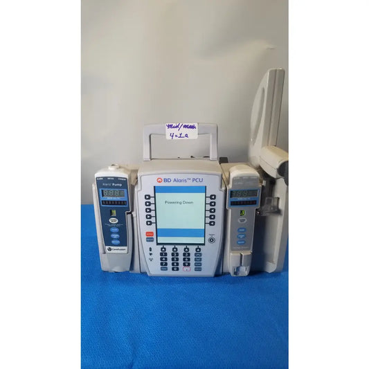 BD Alaris 8015 PC Pump With 2x 8100 Modules Modular Infusion Pump System, second-hand product photo 1