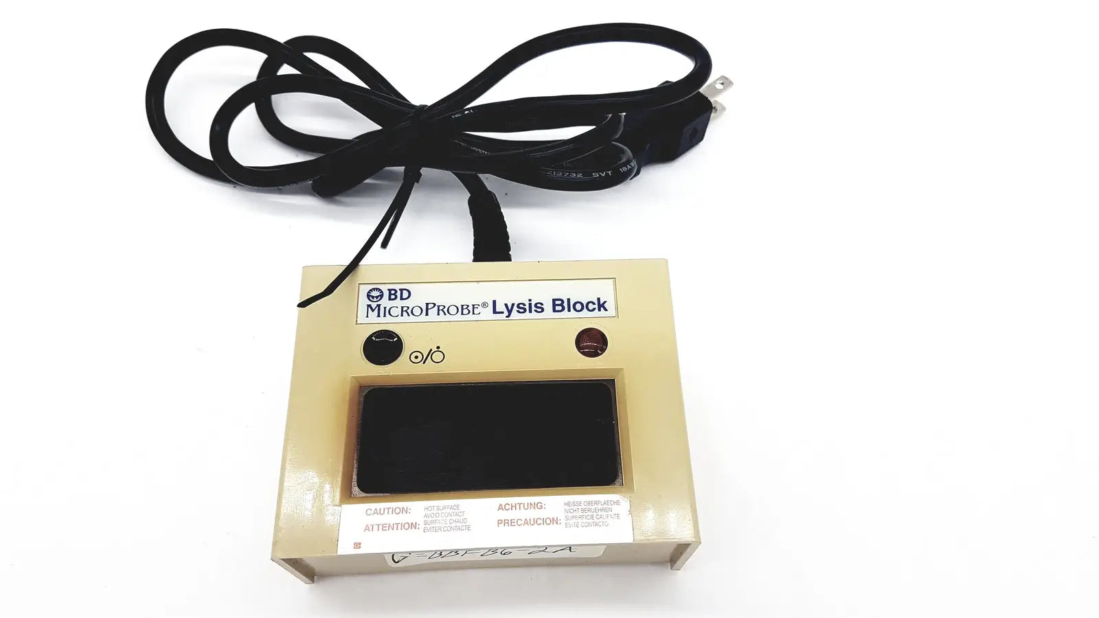 MICROPROBE BD BECTON & DICKINSON MICROPROBE 108004-001 Lysis Block DLM2044X2 Laboratory Instrument Part, second-hand product photo 1
