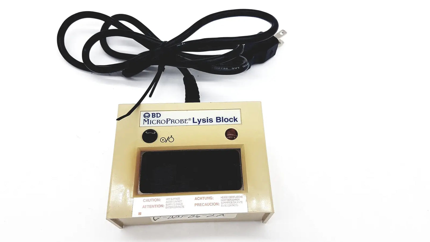 MICROPROBE BD BECTON & DICKINSON MICROPROBE 108004-001 Lysis Block DLM2044X2 Laboratory Instrument Part, second-hand product photo 1