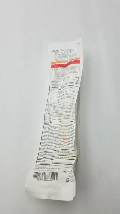 BD Chloraprep 930815 Hi-Lite Orange 26ml Applicator Skin Prep Applicator, second-hand product photo 1