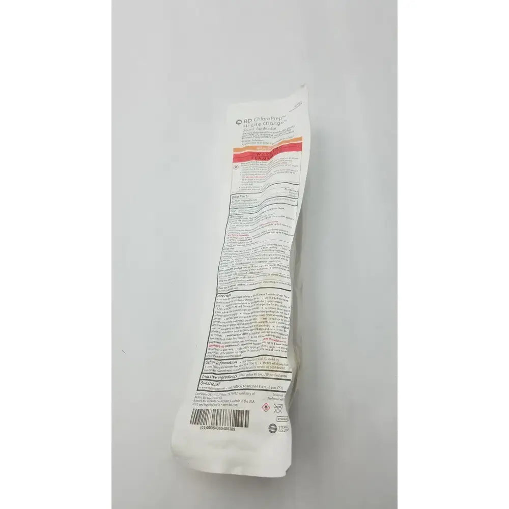 BD Chloraprep 930815 Hi-Lite Orange 26ml Applicator Skin Prep Applicator, second-hand product photo 1