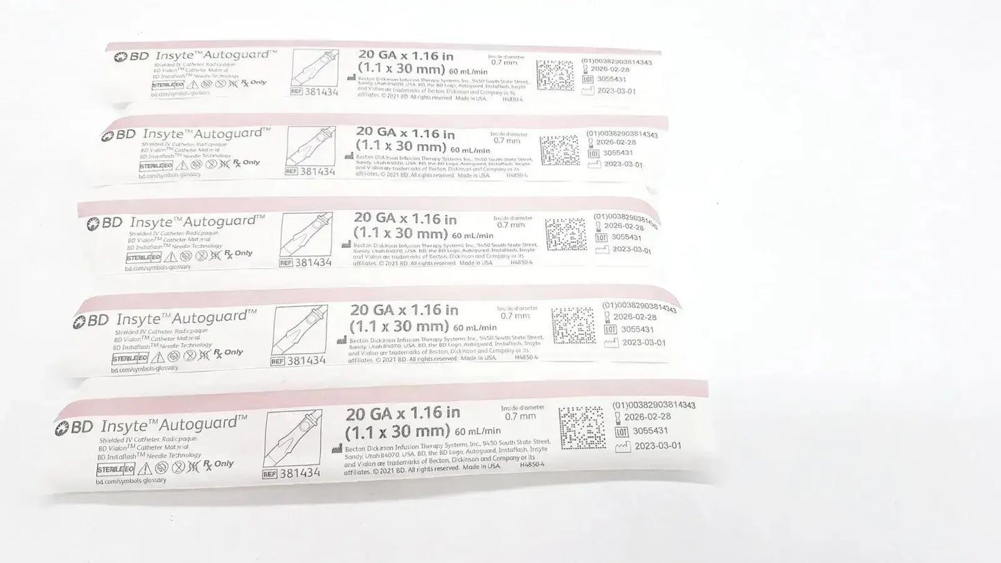 BD Insyte - 20 G x 1.16 in IV Catheter, second-hand product photo 6