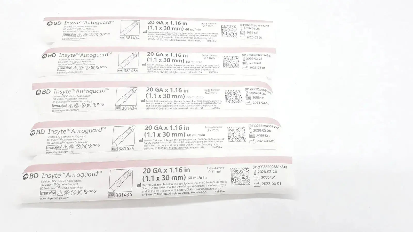 BD Insyte - 20 G x 1.16 in IV Catheter, second-hand product photo 6
