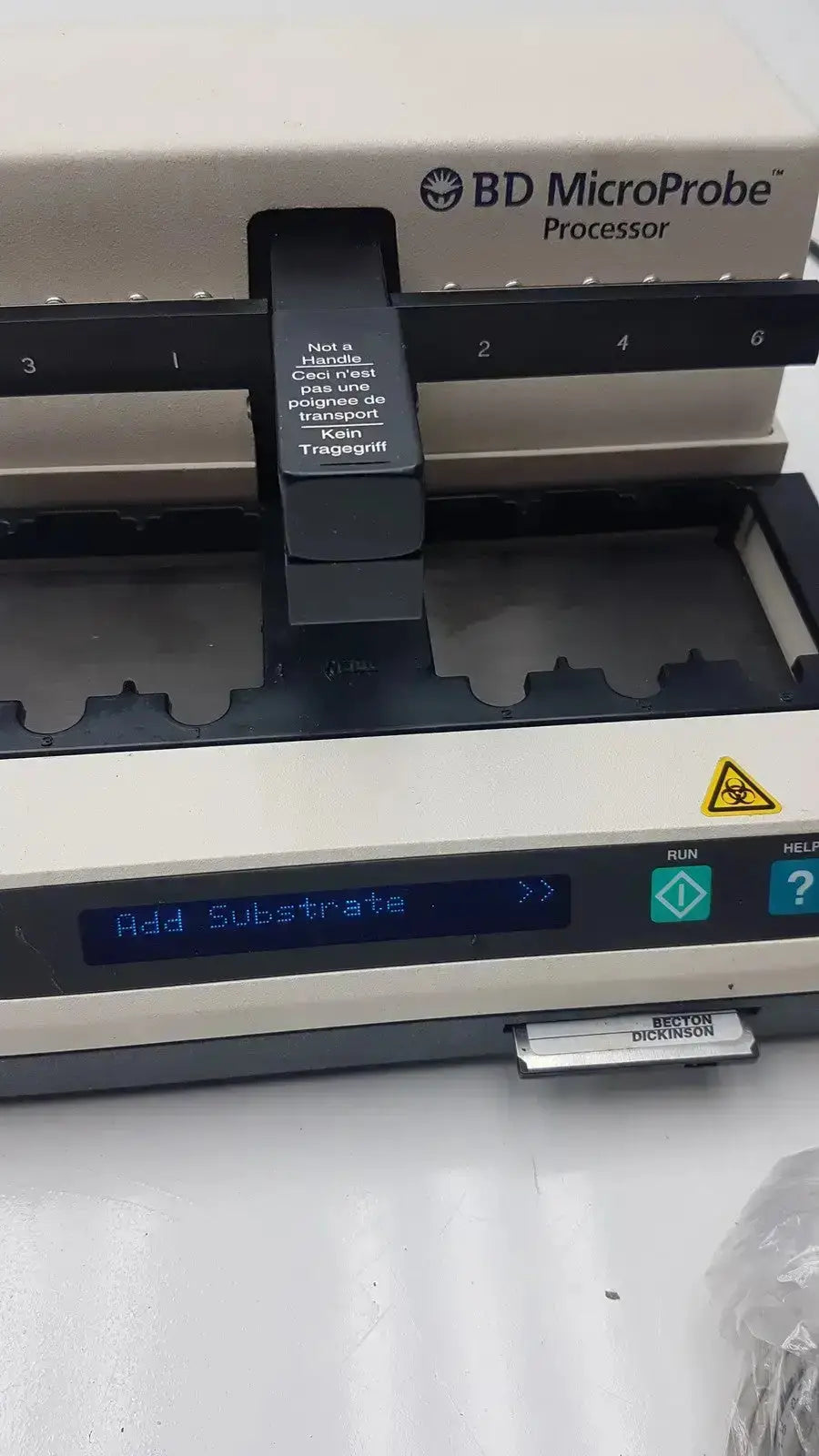 BD MicroProbe Processor With 2 Alysis Block Laboratory Processor, second-hand product photo 10