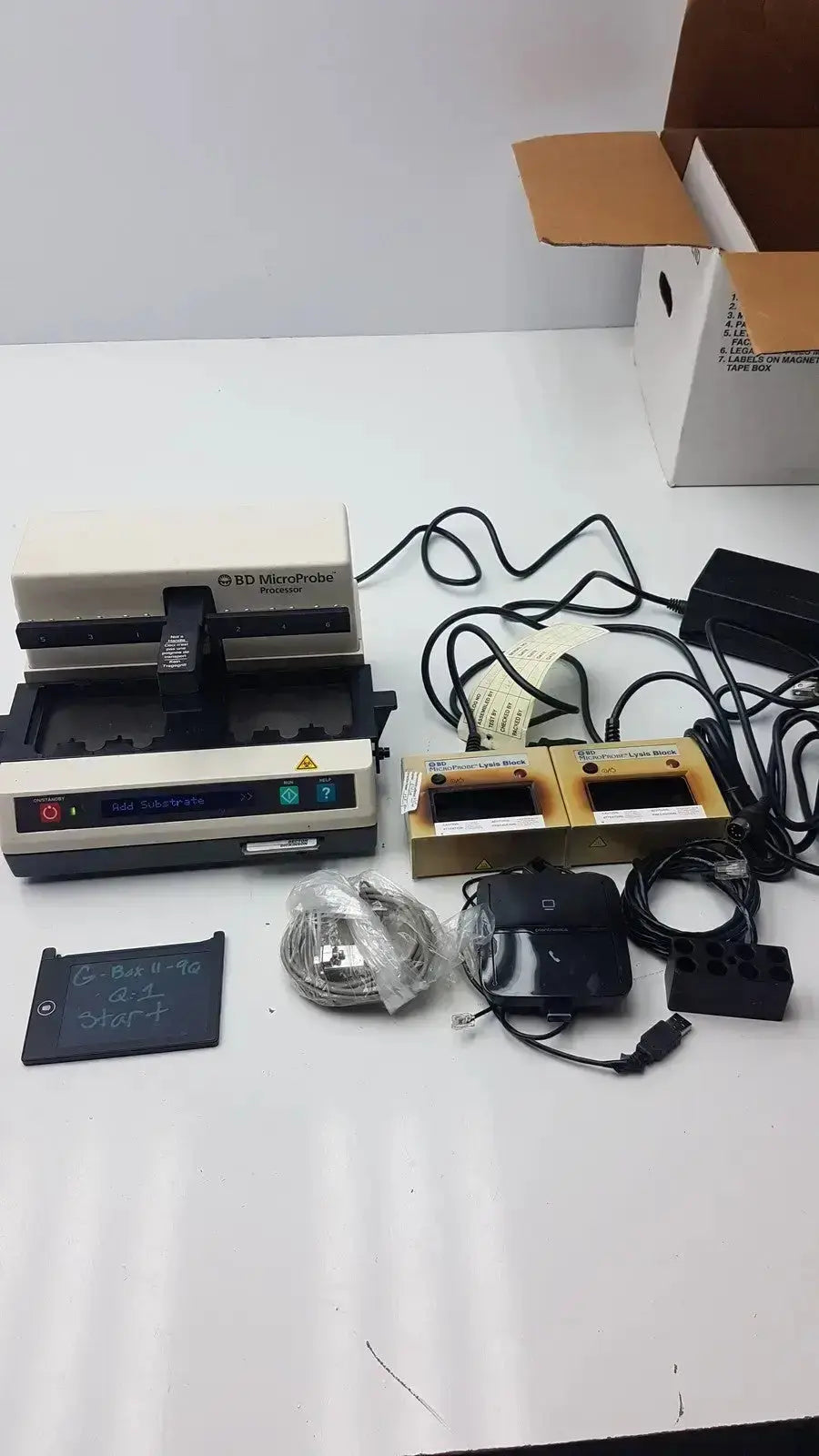 BD MicroProbe Processor With 2 Alysis Block Laboratory Processor, second-hand product photo 5
