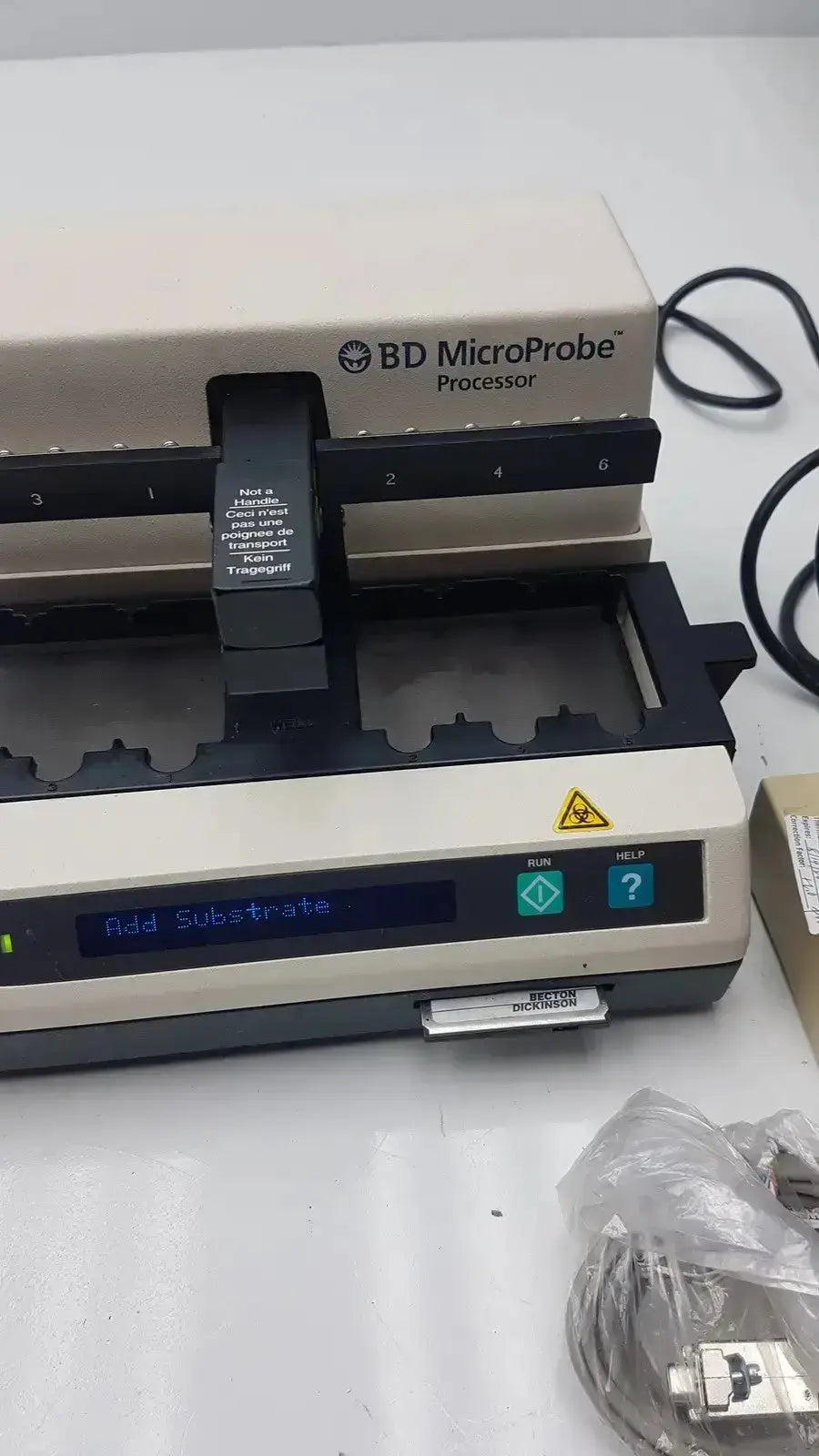BD MicroProbe Processor With 2 Alysis Block Laboratory Processor, second-hand product photo 9
