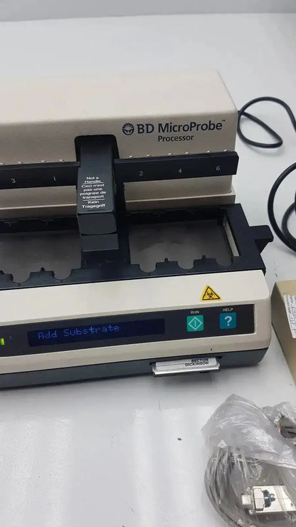 BD MicroProbe Processor With 2 Alysis Block Laboratory Processor, second-hand product photo 9