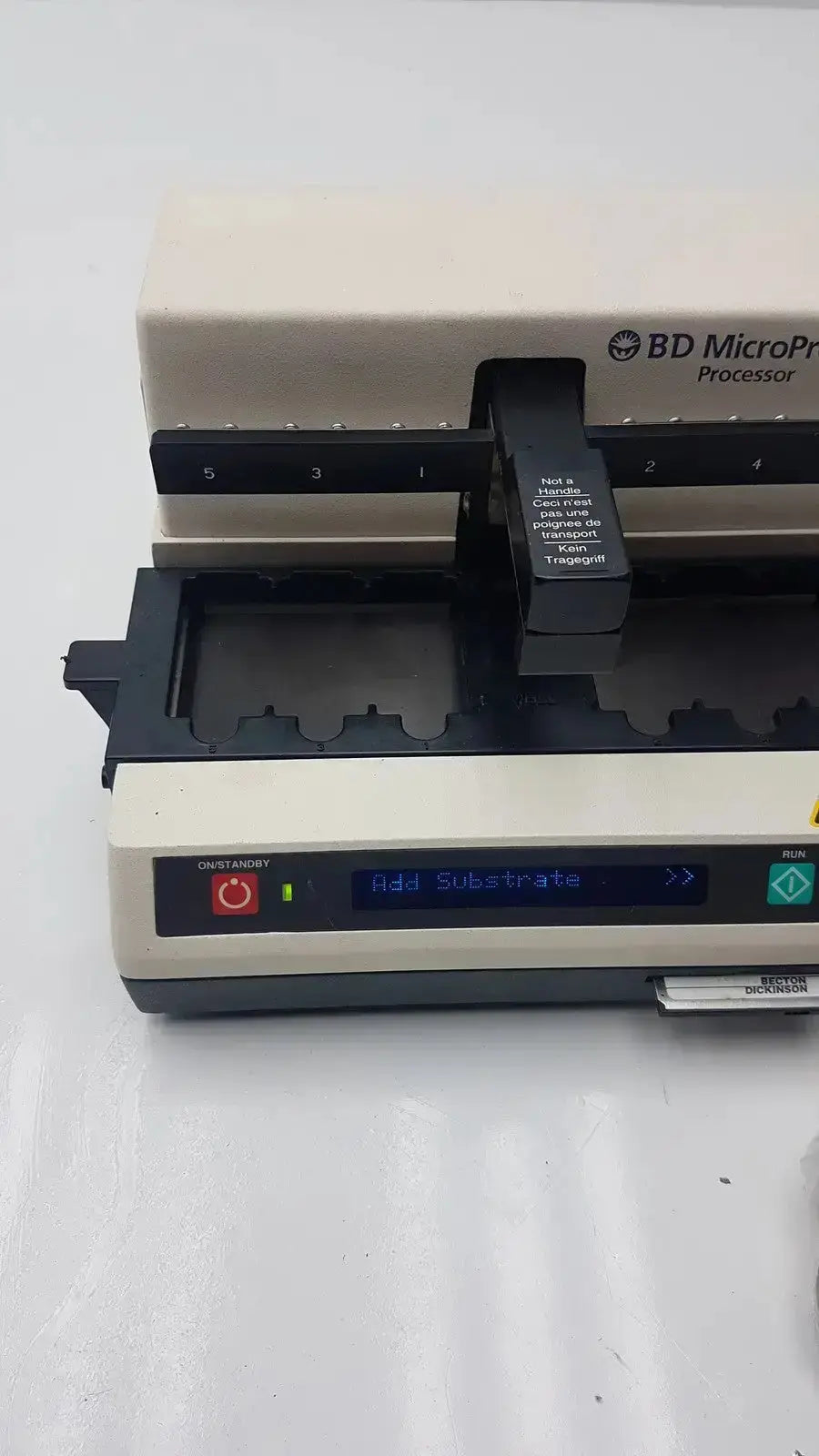 BD MicroProbe Processor With 2 Alysis Block Laboratory Processor, second-hand product photo 8