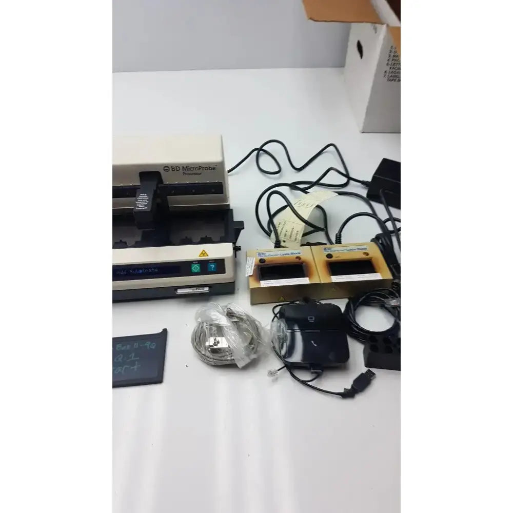 BD MicroProbe Processor With 2 Alysis Block Laboratory Processor, second-hand product photo 7
