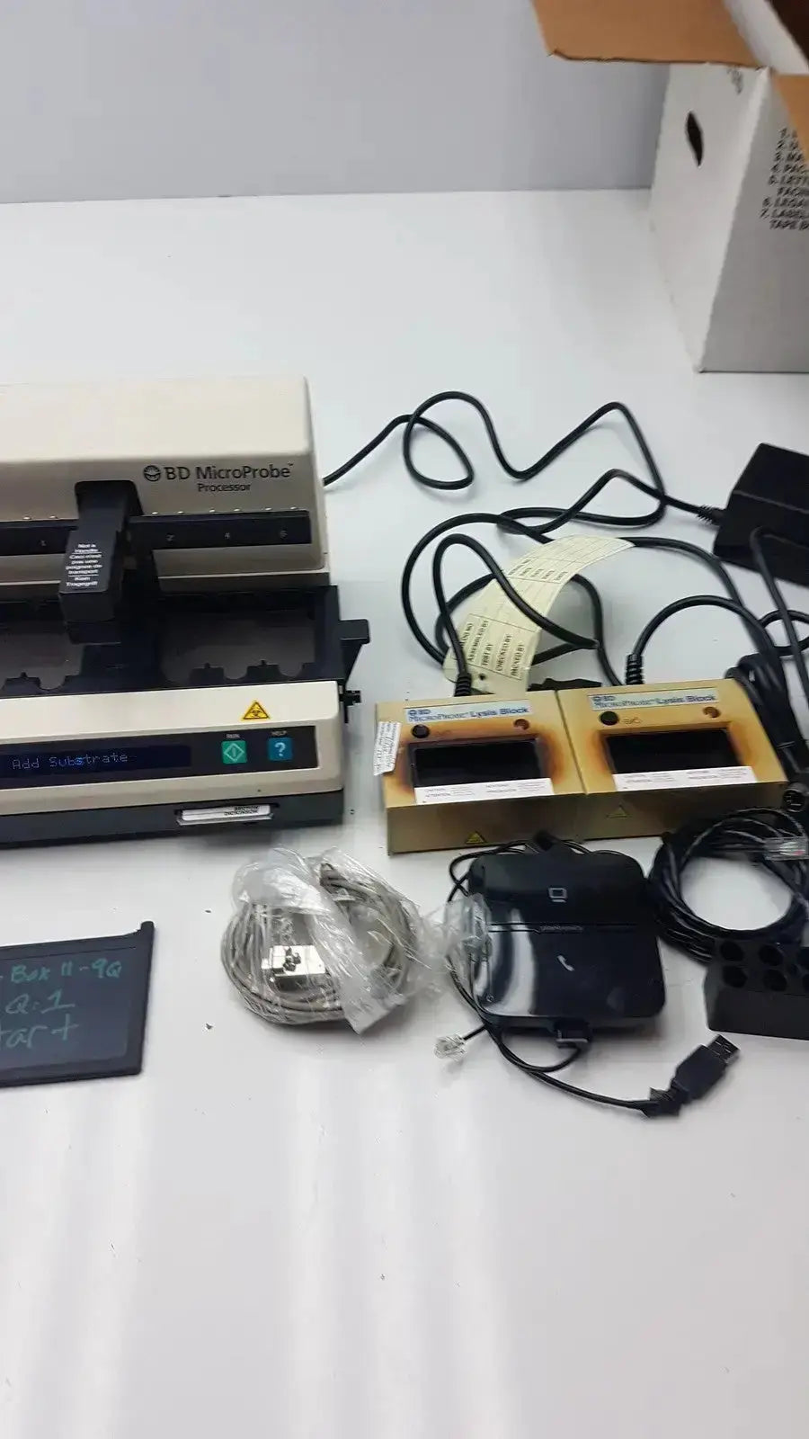 BD MicroProbe Processor With 2 Alysis Block Laboratory Processor, second-hand product photo 7