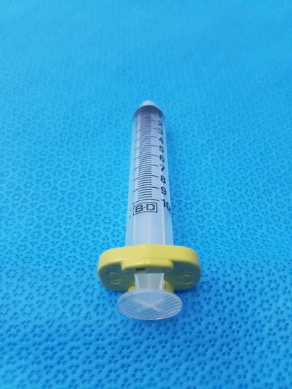 BD Syringe 10ml with Yellow Clip Syringe, second-hand product photo 8