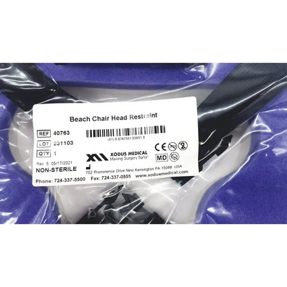 XODUS Medical Beach Chair Head Restraint 40763 Xodus One Size Fits Most Clip Strap Patient Positioning Head Restraint, new product photo 2