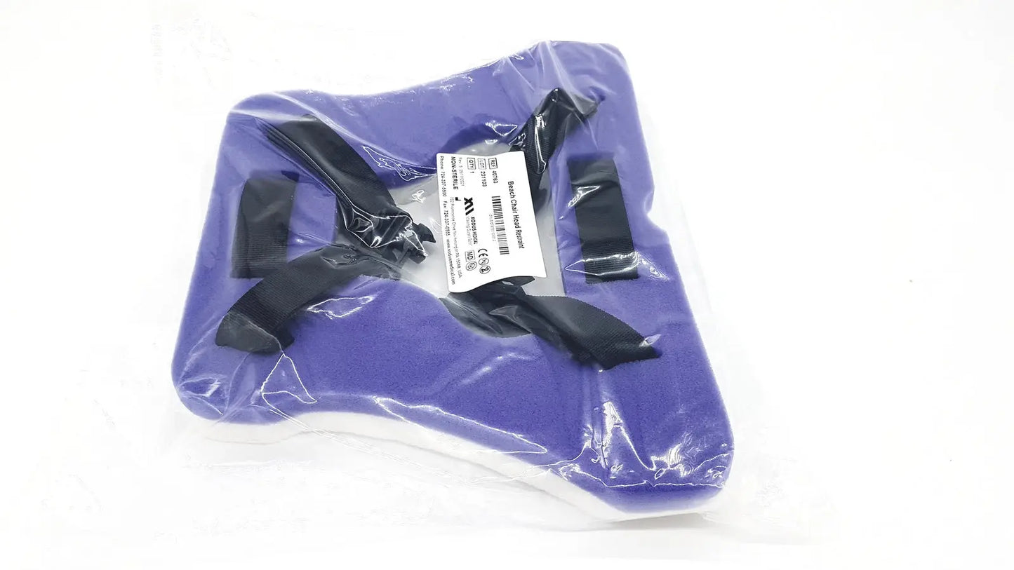 XODUS Medical Beach Chair Head Restraint 40763 Xodus One Size Fits Most Clip Strap Patient Positioning Head Restraint, new product photo 5