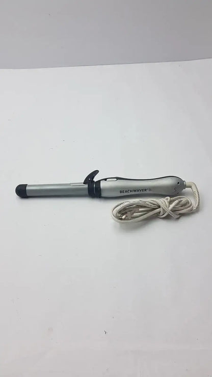Beachwaver S1 Ceramic Rotating Curling Iron 1” Barrel Silver Curling Iron, second-hand product photo 7