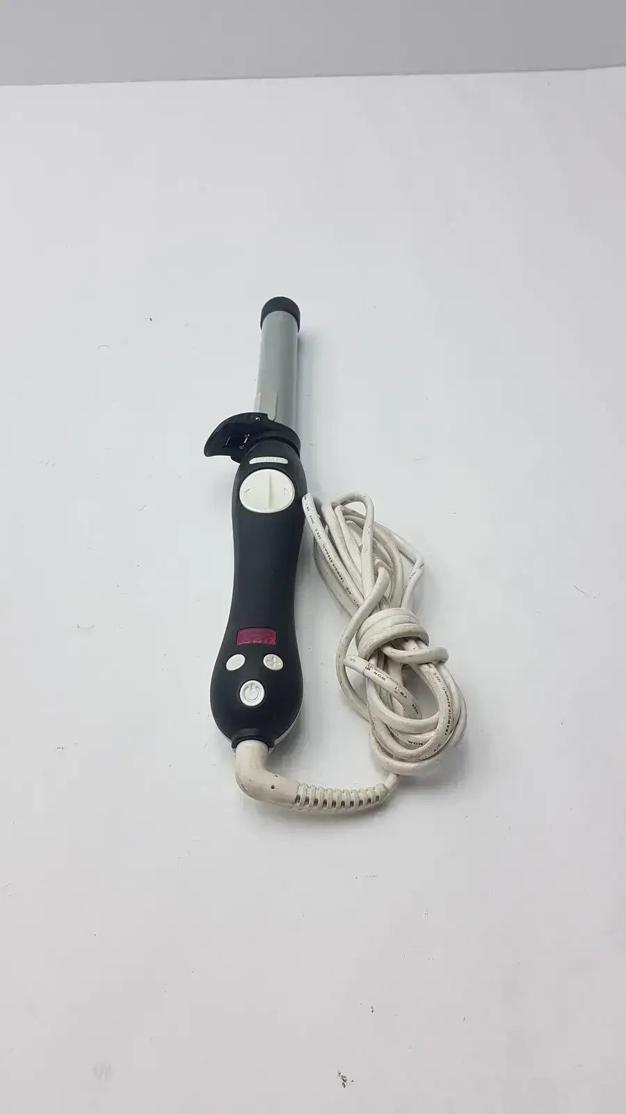 Beachwaver S1 Ceramic Rotating Curling Iron 1” Barrel Silver Curling Iron, second-hand product photo 3