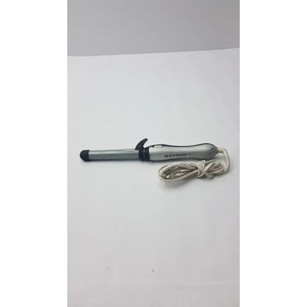 Beachwaver S1 Ceramic Rotating Curling Iron 1” Barrel Silver Curling Iron, second-hand product photo 7