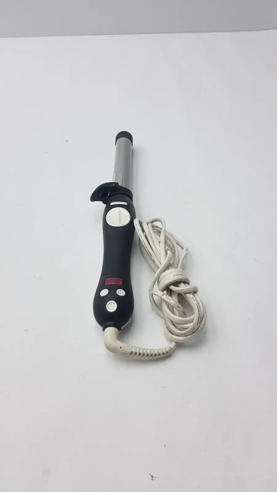 Beachwaver S1 Ceramic Rotating Curling Iron 1” Barrel Silver Curling Iron, second-hand product photo 3