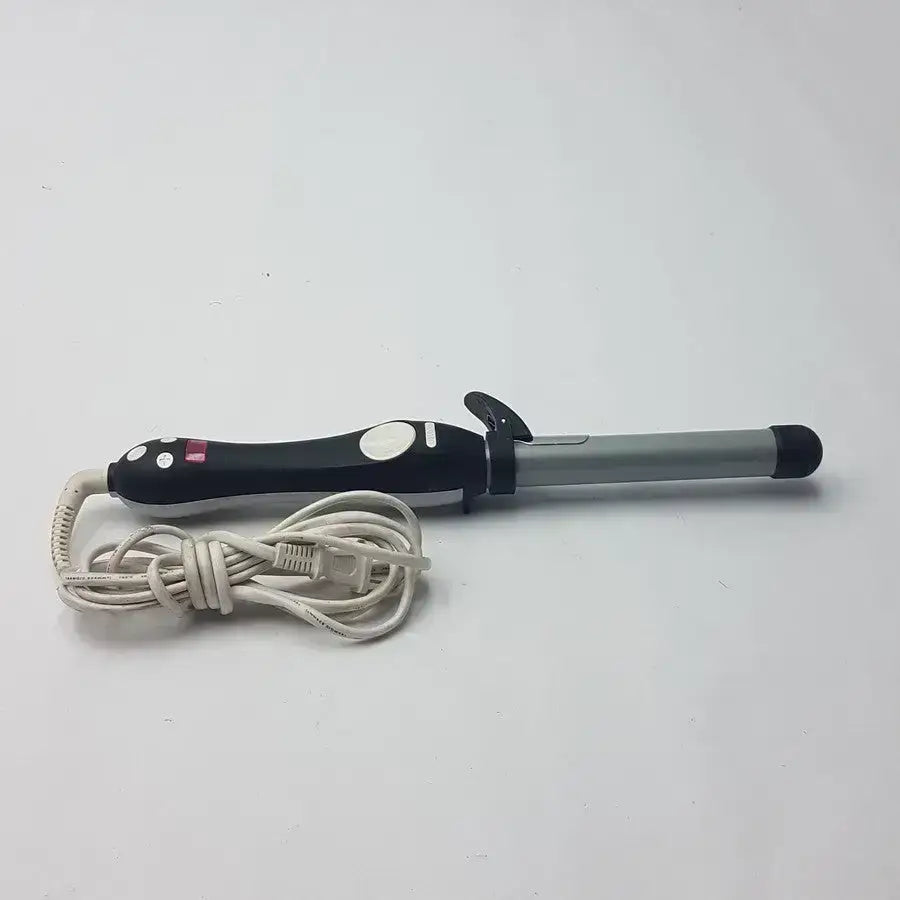Beachwaver S1 Ceramic Rotating Curling Iron 1” Barrel Silver Curling Iron, second-hand product photo 1