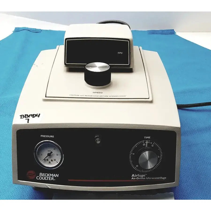 Reuse Medical Beckman Coulter Airfuge Ultracentrifuge 60Hz 120V Medical Cables & Cords, second-hand product photo 1