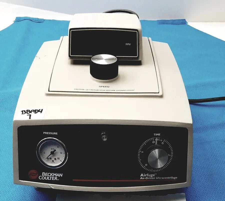 Reuse Medical Beckman Coulter Airfuge Ultracentrifuge 60Hz 120V Medical Cables & Cords, second-hand product photo 1