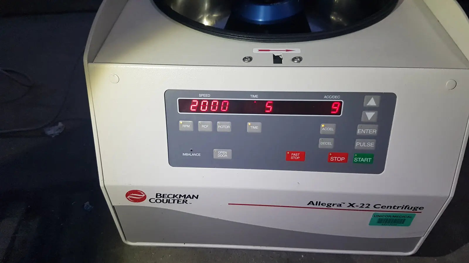 Beckman Coulter Allegra X-22R Benchtop Centrifuge Benchtop Centrifuge, second-hand product photo 5