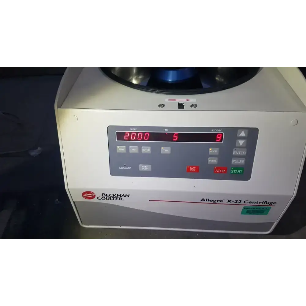 Beckman Coulter Allegra X-22R Benchtop Centrifuge Benchtop Centrifuge, second-hand product photo 5