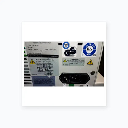 Beckman Coulter Microfuge 22R Centrifuge Centrifuge, as-is (for parts) product photo 6
