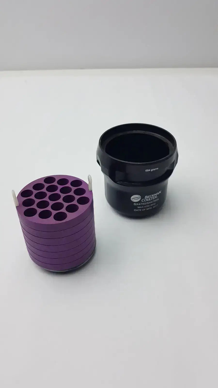 Beckman Coulter SX4750 / SX4750A MAX 4750 RPM Swing Bucket Rotor 684 Grams Centrifuge Rotor, second-hand product photo 8