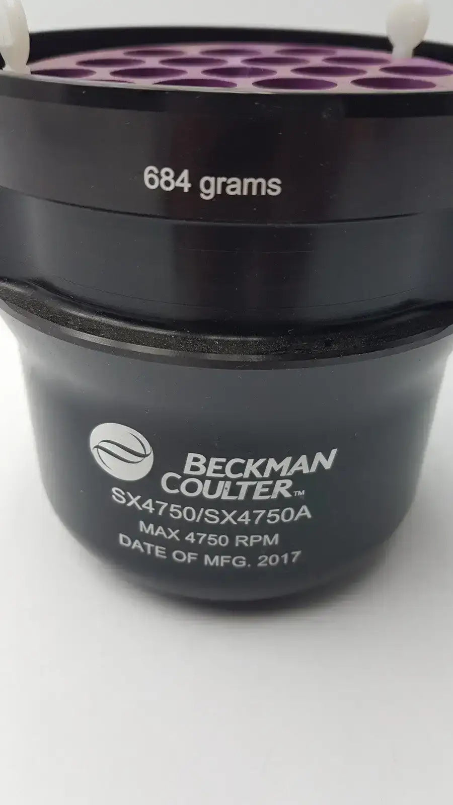 Beckman Coulter SX4750 / SX4750A MAX 4750 RPM Swing Bucket Rotor 684 Grams Centrifuge Rotor, second-hand product photo 1