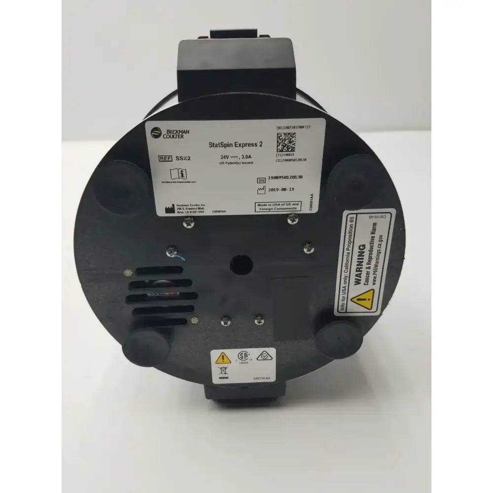 StatSpin Beckman Coutler Stat Spin Express Primary Tube Centriifuge Ref SSX2 Laboratory Centrifuge, second-hand product photo 8