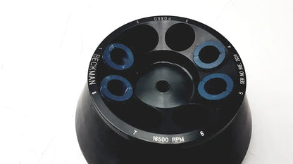 Beckman Coulter Beckman F0850 Fixed-Angle Aluminum Rotor 8 x 50 mL, 16500 RPM Centrifuge Rotor, second-hand product photo 5