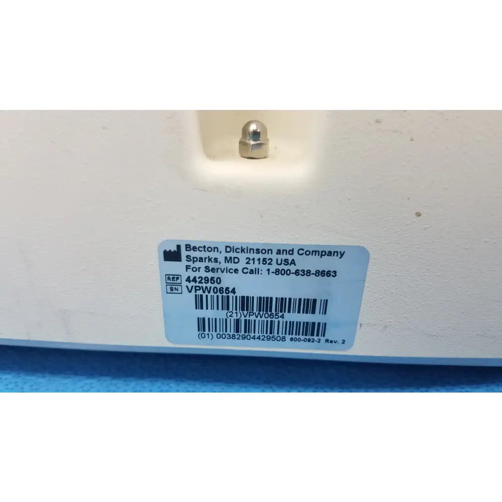Becton Dickinson & Company BD Prewarm Heater Ref 442950 Prewarm Heater, second-hand product photo 9