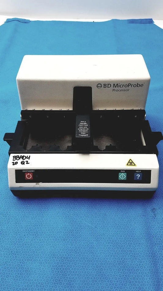 Reuse Medical Becton Dickinson Microprobe 250100 Processor w/ Jerome Power Supply Medical Cables & Cords, second-hand product photo 1
