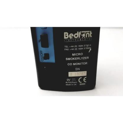 Bedfont Micro Smokerlyzer Micro III Breath CO Monitor, second-hand product photo 8