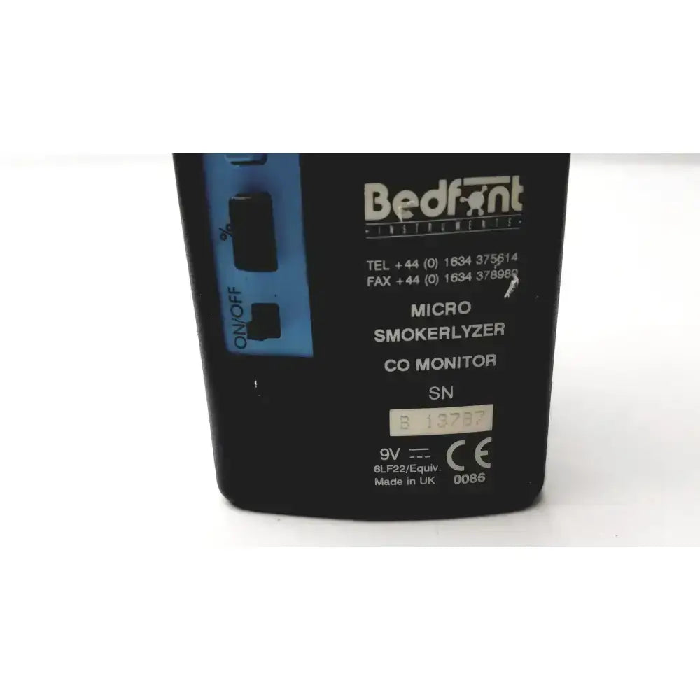 Bedfont Micro Smokerlyzer Micro III Breath CO Monitor, second-hand product photo 8