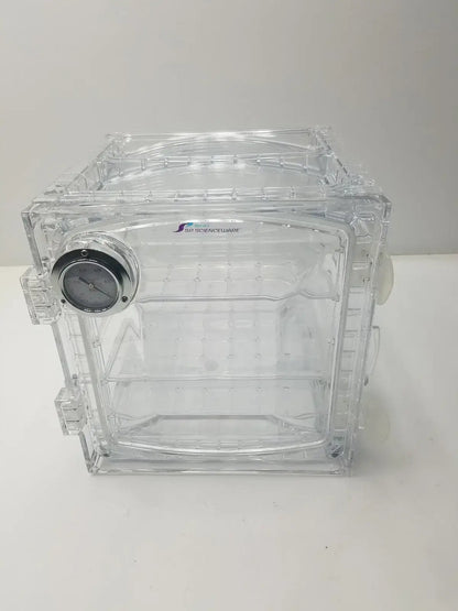 Bel-Art SP Scienceware Clear Acrylic Vacuum Desiccator Cabinet Vacuum Desiccator Cabinet, second-hand product photo 4