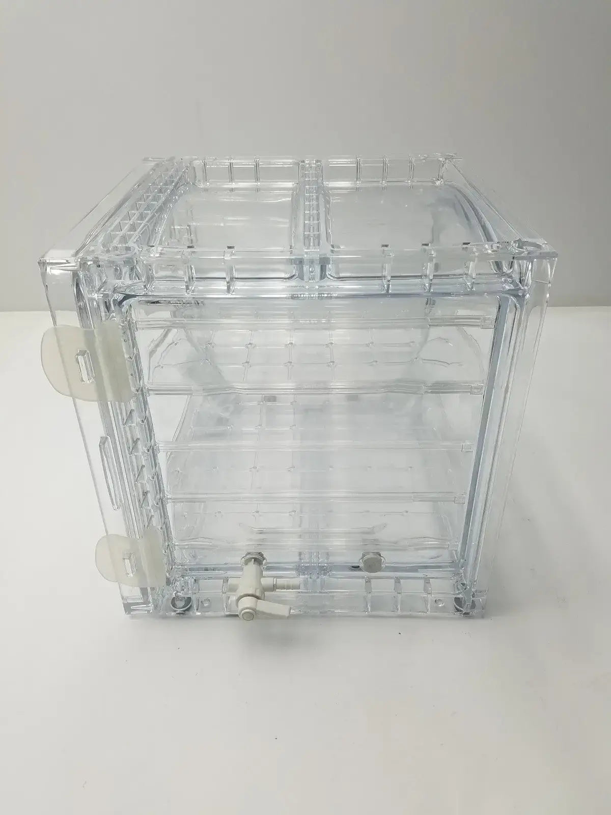 Bel-Art SP Scienceware Clear Acrylic Vacuum Desiccator Cabinet Vacuum Desiccator Cabinet, second-hand product photo 5
