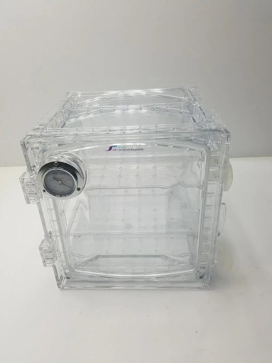 Bel-Art SP Scienceware Clear Acrylic Vacuum Desiccator Cabinet Vacuum Desiccator Cabinet, second-hand product photo 1
