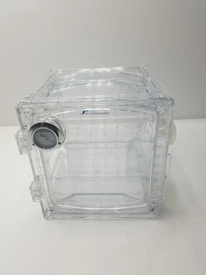 Bel-Art SP Scienceware Clear Acrylic Vacuum Desiccator Cabinet Vacuum Desiccator Cabinet, second-hand product photo 1