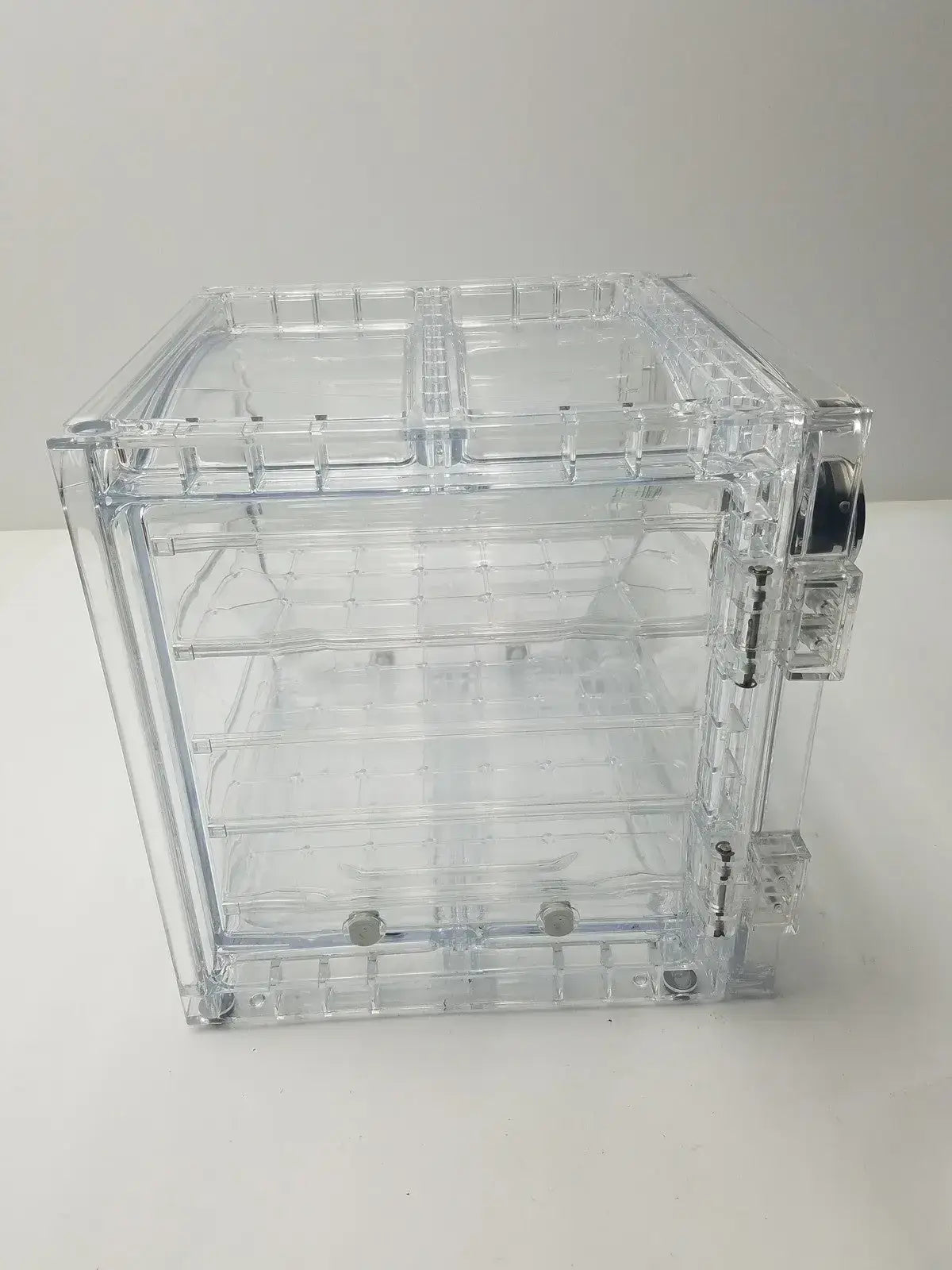 Bel-Art SP Scienceware Clear Acrylic Vacuum Desiccator Cabinet Vacuum Desiccator Cabinet, second-hand product photo 7