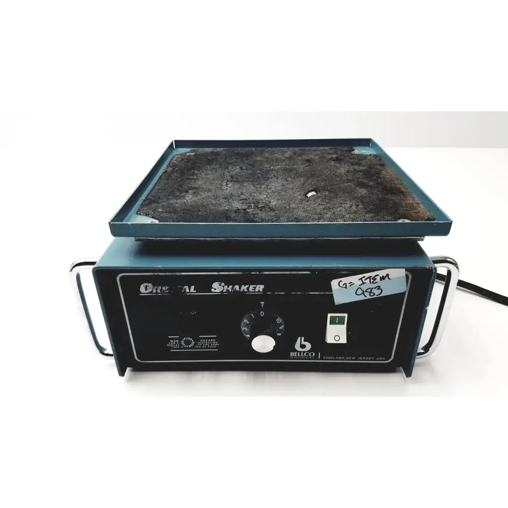 Reuse Medical Bellco Orbital Shaker 7744-02020, 110 Volts, 60 AC/HZ, 12 Amps - Tested/Working Orbital, Platform & Vortex Shakers, second-hand product photo 1