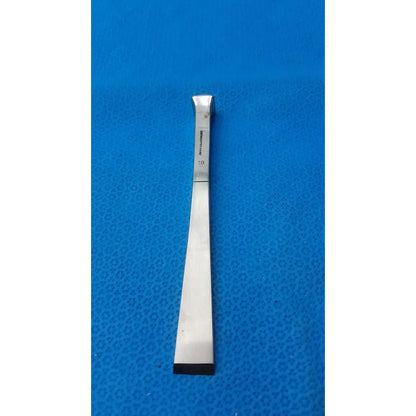 Silver benn stainless surgical instrument 18m bone rongeur with flat rectangular blade and rounded handle stainless surgical instrument