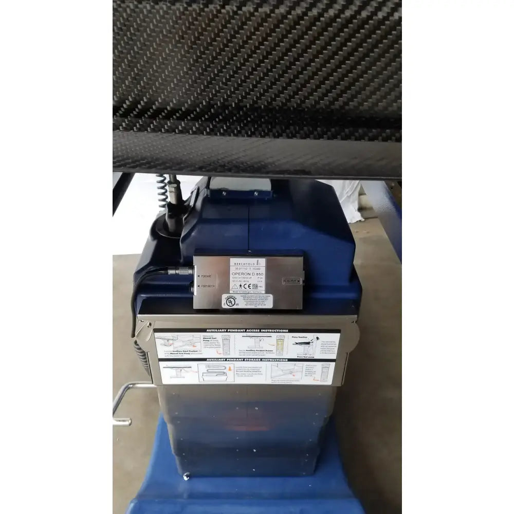 Reuse Medical Equipment Berchtold Operon D850 Surgical Table Base OEM Medical Equipment General Surgery Surgical Tables, second-hand product photo 15