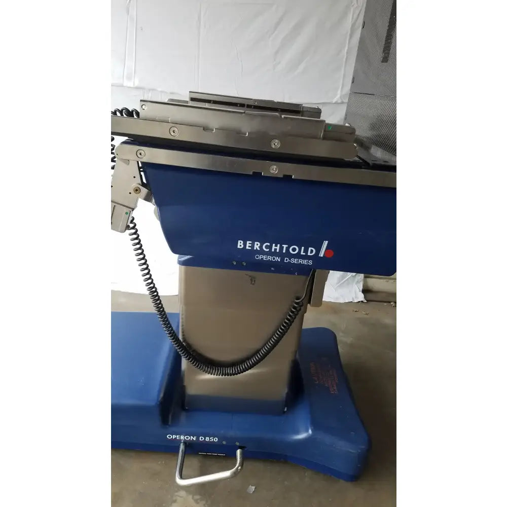 Reuse Medical Equipment Berchtold Operon D850 Surgical Table Base OEM Medical Equipment General Surgery Surgical Tables, second-hand product photo 18
