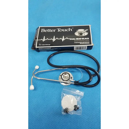 Better Touch Dual Head Black Stethoscope Lightweight - MD5926201UCAB Stethoscope, second-hand product photo 1