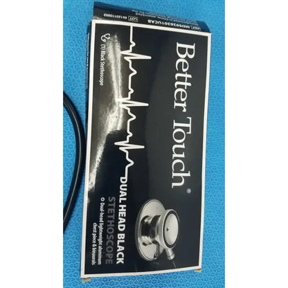Better Touch Dual Head Black Stethoscope Lightweight - MD5926201UCAB Stethoscope, second-hand product photo 8