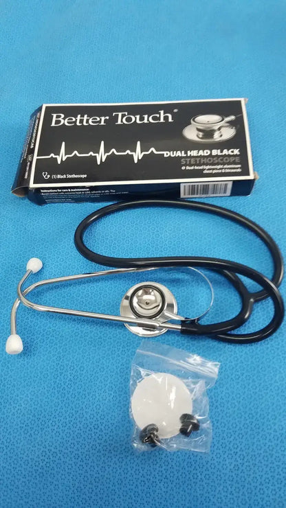 Better Touch Dual Head Black Stethoscope Lightweight - MD5926201UCAB Stethoscope, second-hand product photo 1