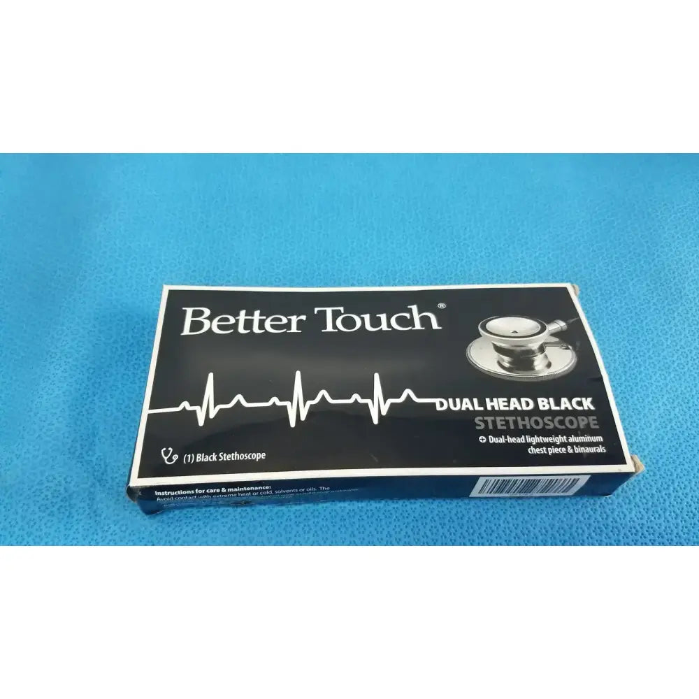 Better Touch Dual Head Black Stethoscope Lightweight - MD5926201UCAB Stethoscope, second-hand product photo 7